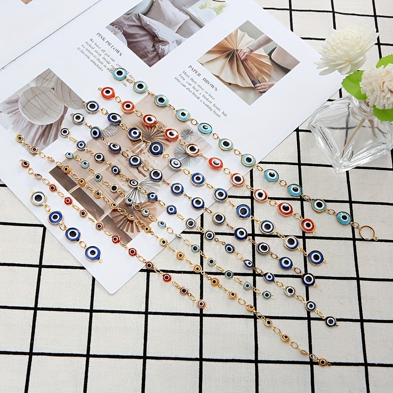 50pcs Eye Double Hanging Jewelry Connector