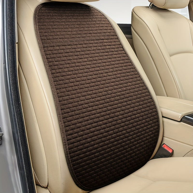 Flax Car Seat Back Cushion for Chair Lumbar Support