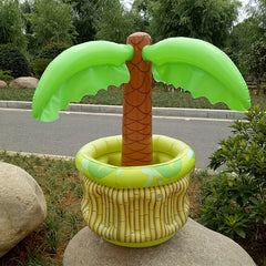 Inflatable Palm Tree Ice Bucket for Summer Parties