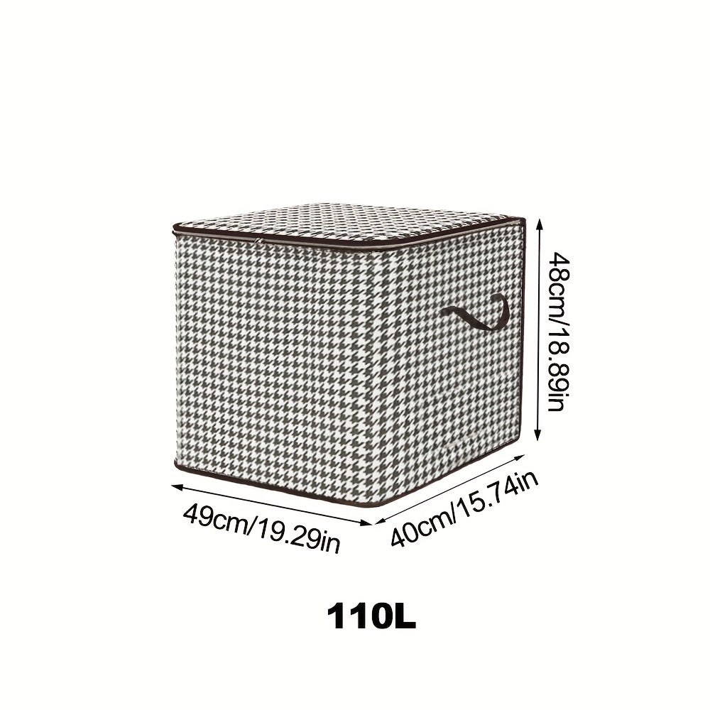 Quilt Storage Bags Foldable Bins Closet Organizers Stackable Containers