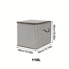 Quilt Storage Bags Foldable Bins Closet Organizers Stackable Containers