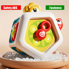 7-In-1 Sensory Development Cube Educational Toy for Fine Motor Skills