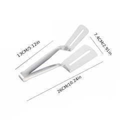 Stainless Steel Frying Shovel Clip for BBQ Pancakes