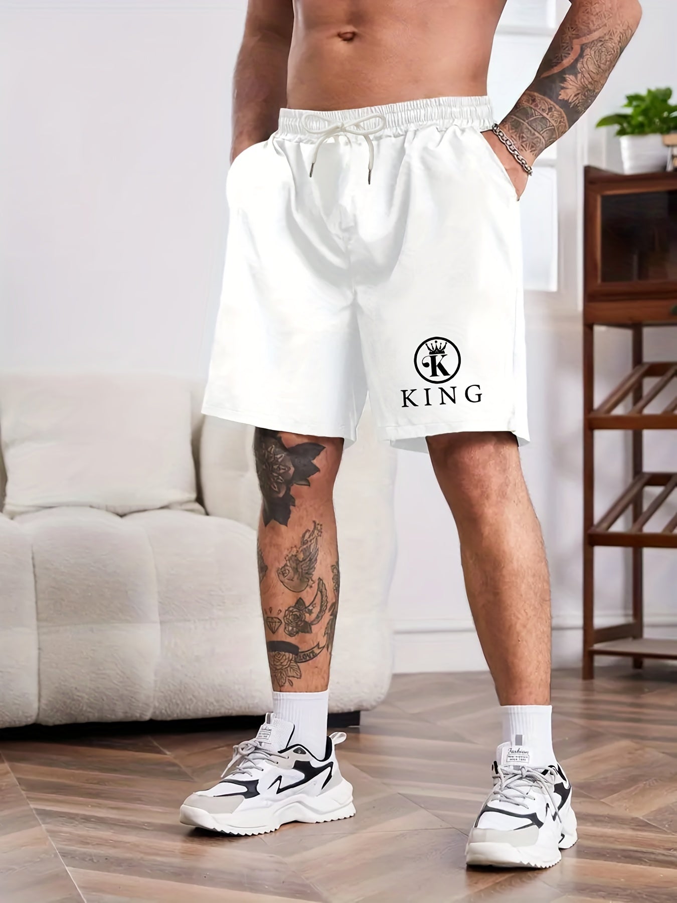 Men's Comfy Drawstring Shorts for Summer