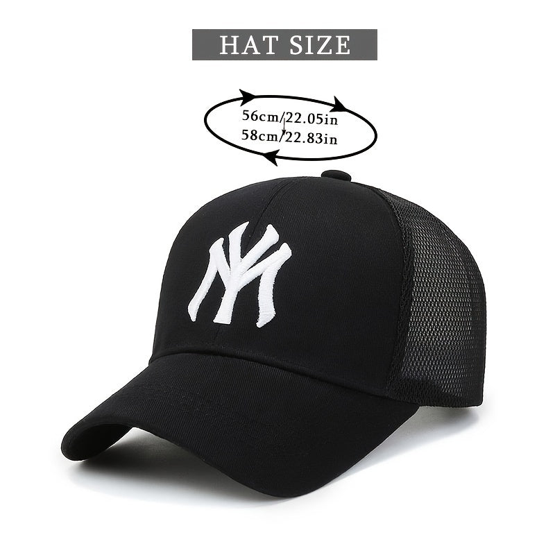 Mesh Sunshade Trucker Hat Unisex Sun Protection Cap