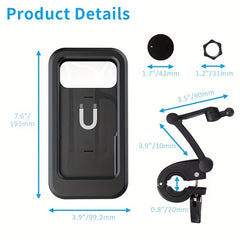 Waterproof Magnetic Bike/Motorcycle Phone Holder for Screens up to 16.51cm
