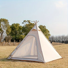 Portable Pyramid Tent for Outdoor Camping, Waterproof, Foldable
