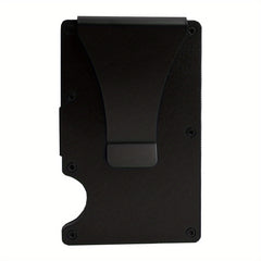 RFID Aluminum Money Clip Wallet Slim Metal Card Holder Front Pocket Wallet
