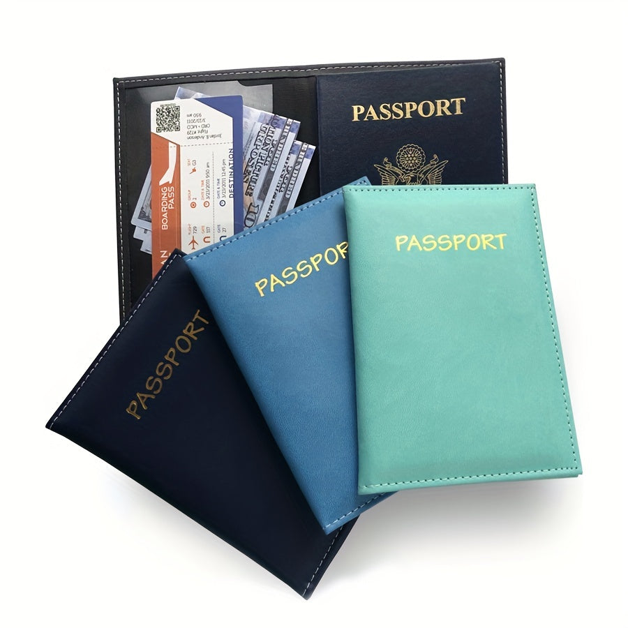 Multifunctional Passport Cover Travel Holder Card Slots Case ID Ticket Money