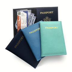 Multifunctional Passport Cover Travel Holder Card Slots Case ID Ticket Money