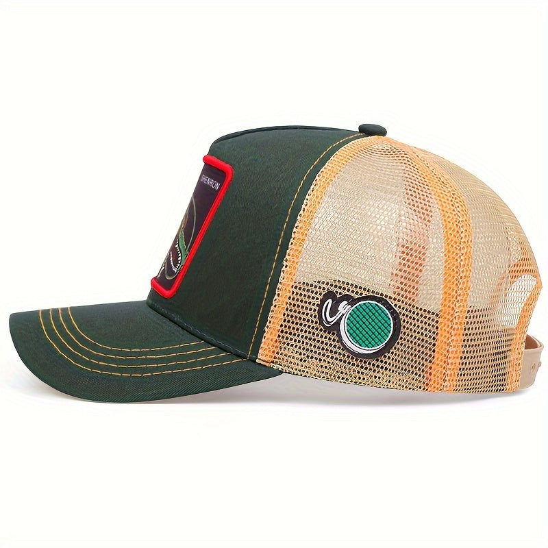 Dragon Cartoon Baseball Cap Casual Mesh Breathable Hat