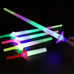Telescopic Glow Stick Light Sword Props for Concert Activity Toys