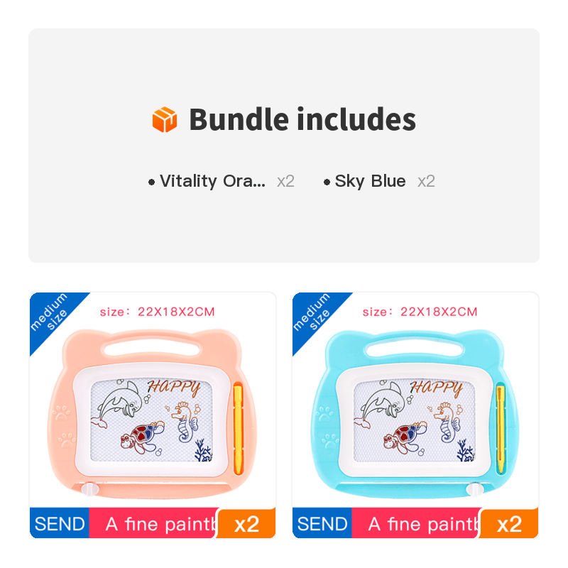 Kids Magnetic Drawing Board Portable and Fun