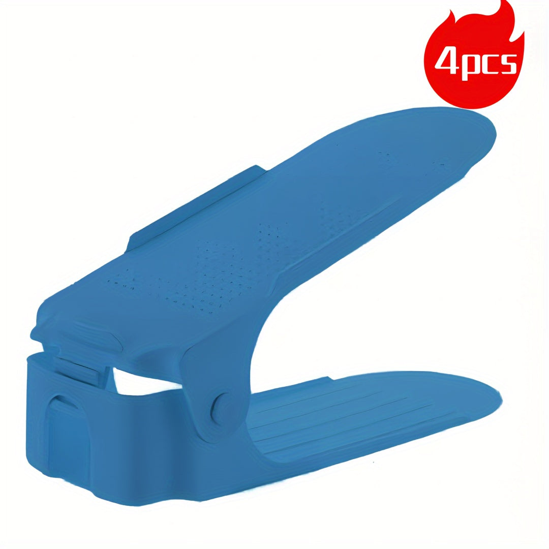 Adjustable Double-layer Shoe Rack Integrated Shoe Rack Space-saving Shoe Storage