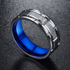 Silver Stainless Steel Hip Hop Punk Ring