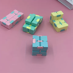 Infinity Cube Fidget Toy Puzzle Flip Cube Mini Square Hand Held Toy