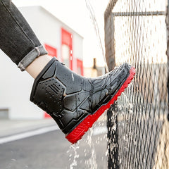 Women's Waterproof Rain Boots Anti-skid Slip On Outdoor Shoes