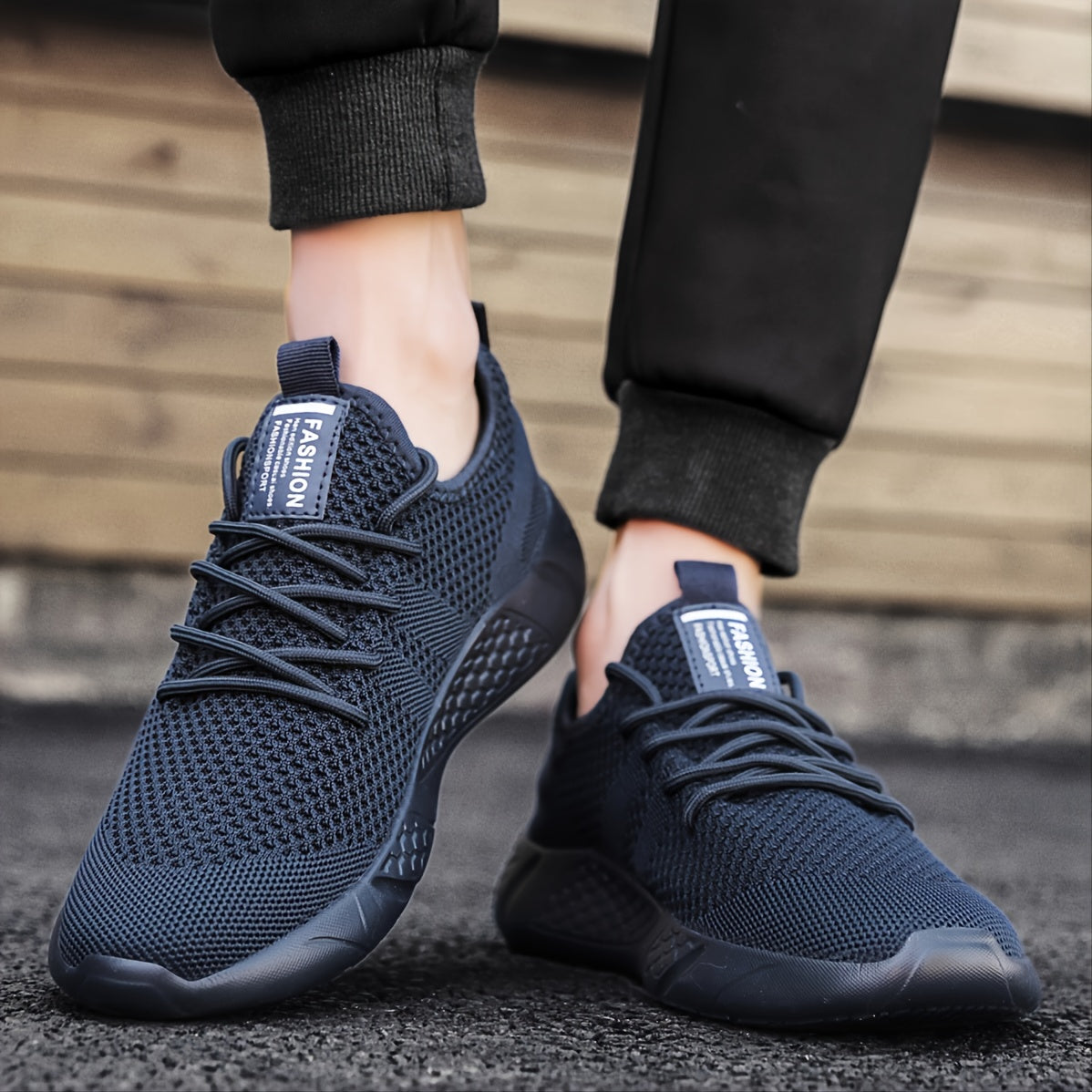 Men's Lightweight Breathable Shoes For Jogging Running Walking