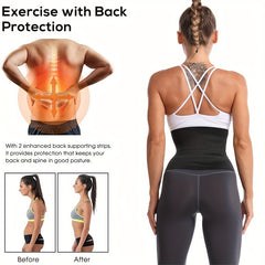 Zipper Waist Trainer Tummy Wrap Tummy Control Belly Belt Women's Underwear