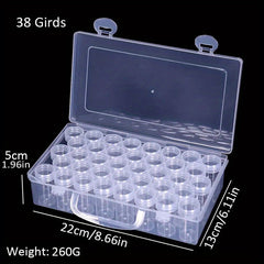 Plastic Storage Box for Beads and Nail Art Accessories