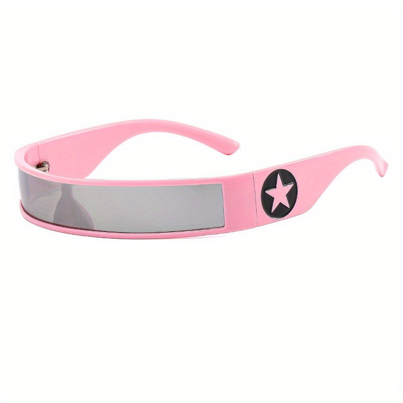 Futuristic Sunglasses Party Punk Style Eyewear
