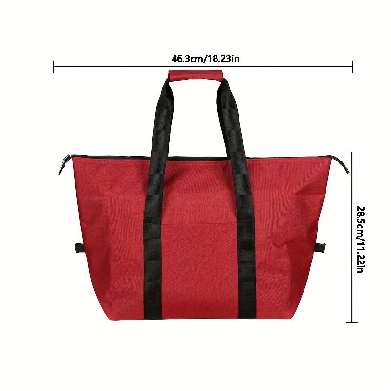 Portable Insulated Cooler Bag for Outdoor Travel Hiking Beach Picnic BBQ Party