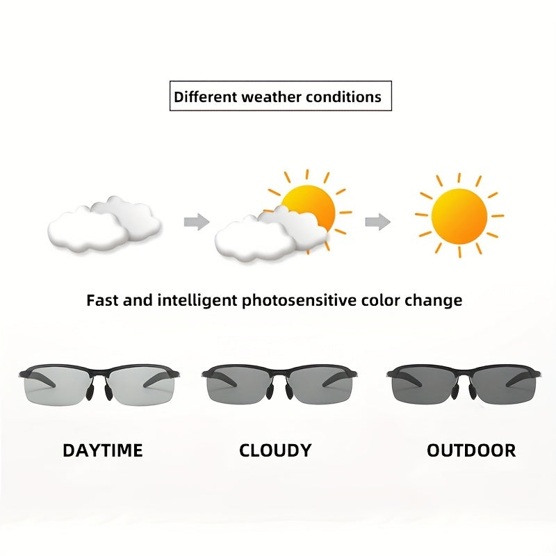 Men's Polarized Driver's Night Vision Sunglasses 3043