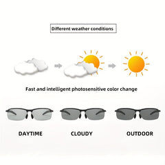 Men's Polarized Driver's Night Vision Sunglasses 3043