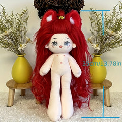 Amy Doll with Exploding Hair & Plush Toy - Perfect Birthday Gift for Girls