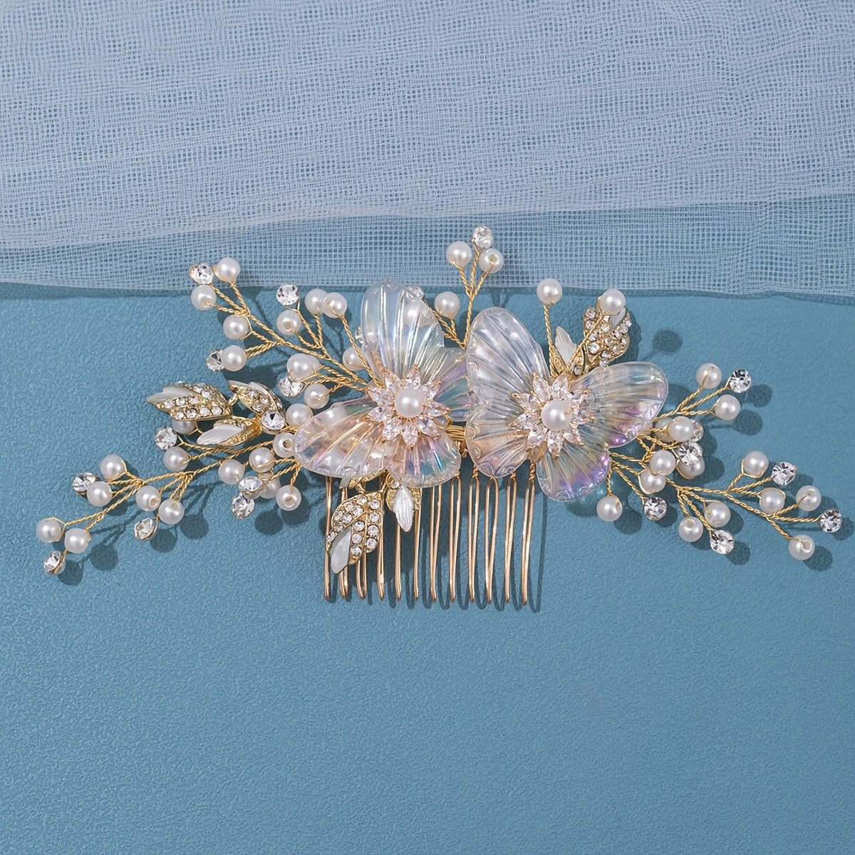 Girl's Butterfly Comb Princess Hairpin