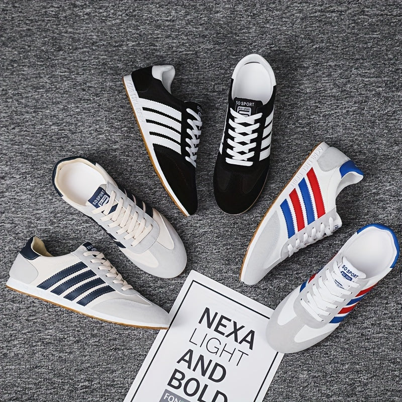 Men's Lace Up Sneakers Casual Outdoor Walking Shoes