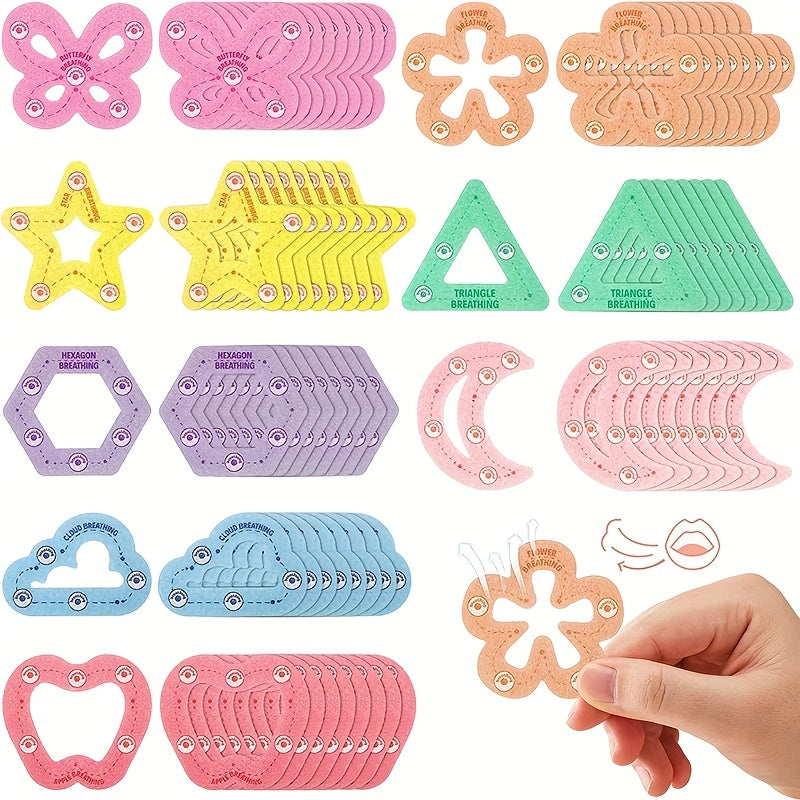 8pcs Anxiety Sensory Stickers Calming Strips for Anxiety