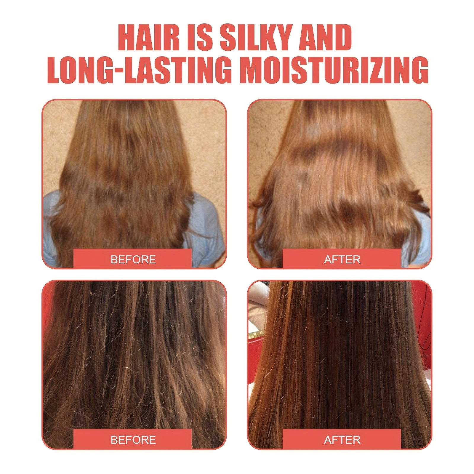 50g Coconut Bomb Hair Mask Repairs Dry & Damaged Hair, Makes Hair Smooth