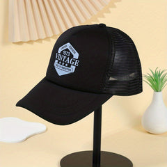 Sunshade Breathable Racing Baseball Cap For Men And Women