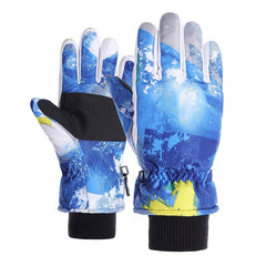 Kids Waterproof Winter Gloves for Sports Riding Skiing 8-14 Years Old