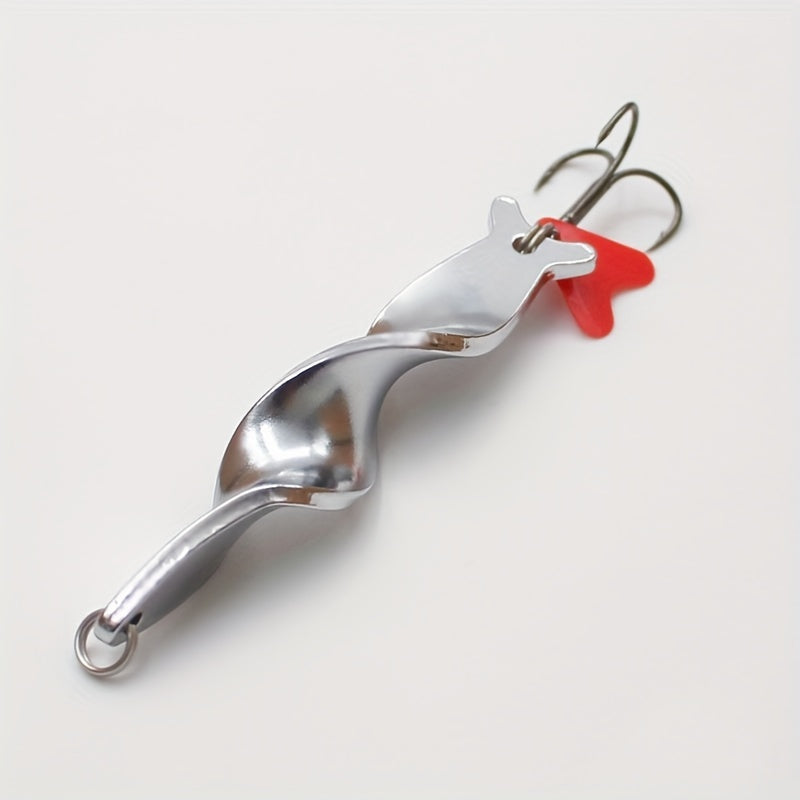 10g Metal Trolling Sequin Spinner Bait Spoon Lure