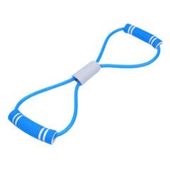8 Shaped Resistance Bands for Home Workout and Physical Therapy