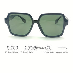 Men's Large Frame Polarized Sunglasses UV400 Eyewear with Case
