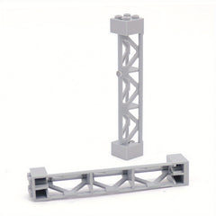 8pcs Building Blocks 2x2x10 Support Pillars Bricks Bulk Compatible 58827 95347