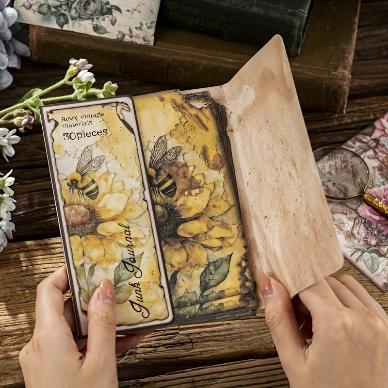 30pcs Lost Garden Series Art Diary Decoration Underlay Notes