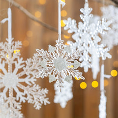 Christmas Snowflake Acrylic Window Decoration Pendant