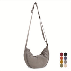 Nylon Crossbody Bag Lightweight Sling Bag Zipper Purse Adjustable Strap