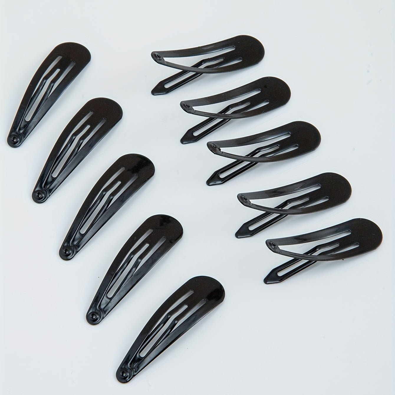 Metal Snap Hair Clips Non slip Hair Barrettes for Girls Women Teens
