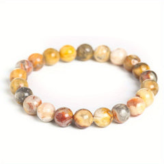 8mm Natural Stone Beaded Bracelet Healing Energy Semi Precious Gemstone