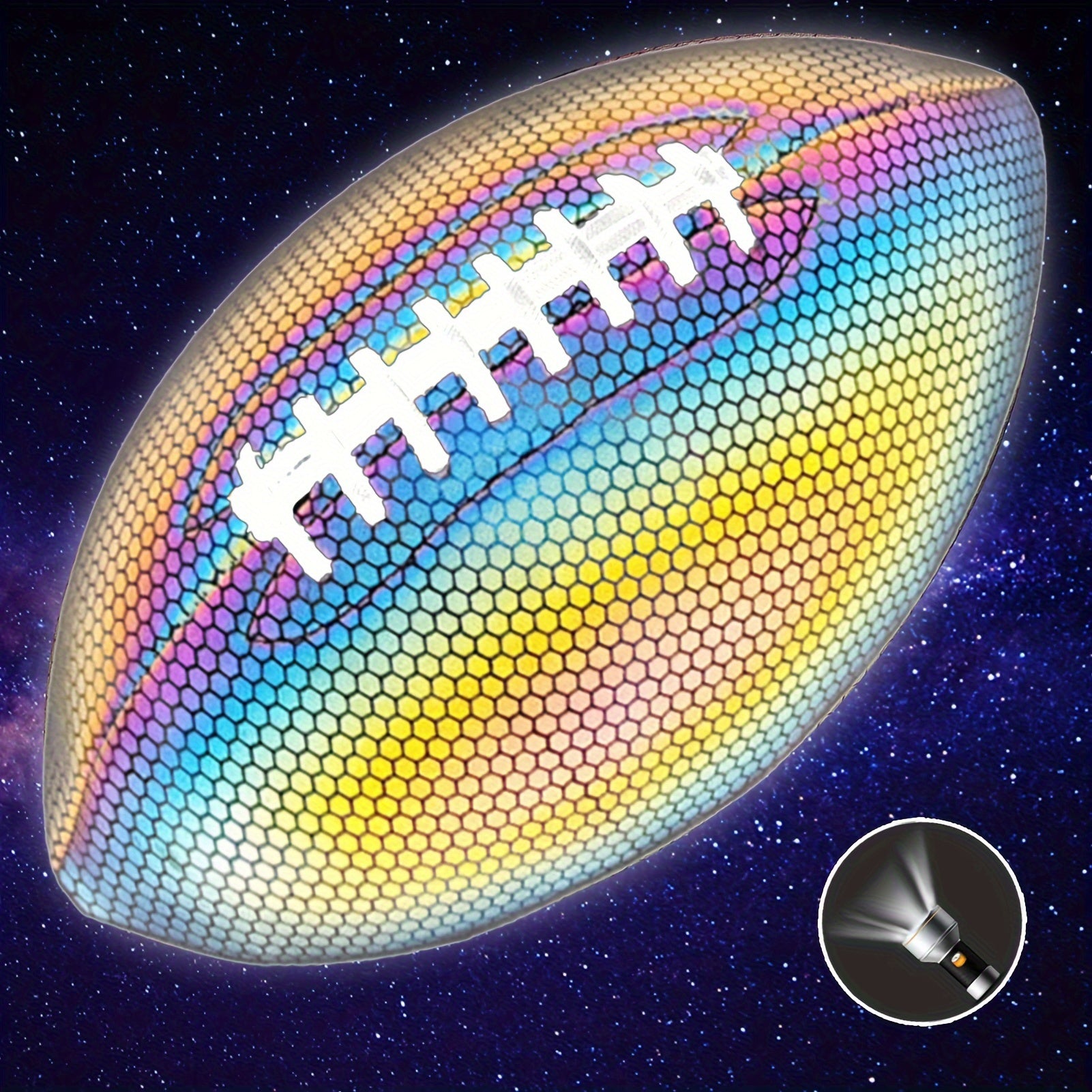 American Reflective Rugby PU Football for Competition Training