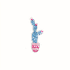 20pcs Cactus Embroidered Patch DIY Clothing Jacket Dress Accessories