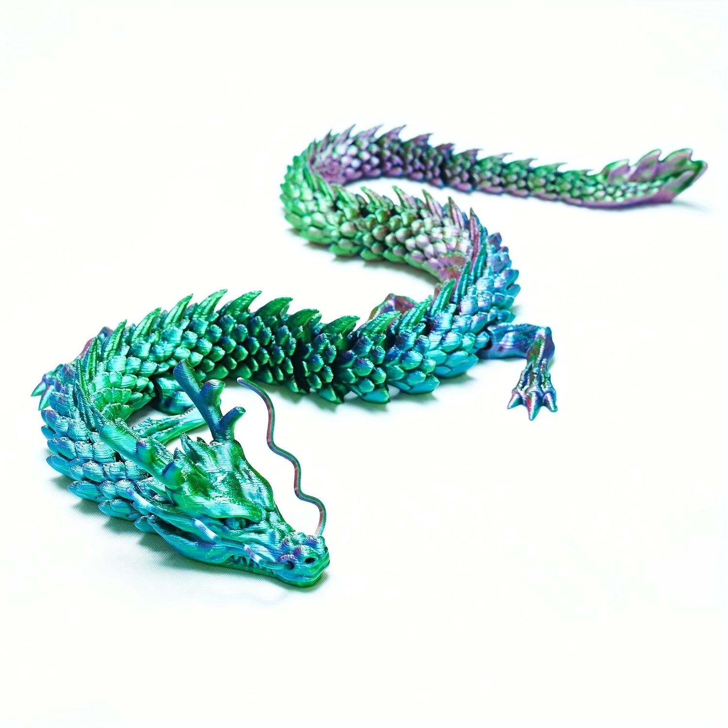 Laser 3D Printed Dragon Articulated Joints Chinese Dragon Model