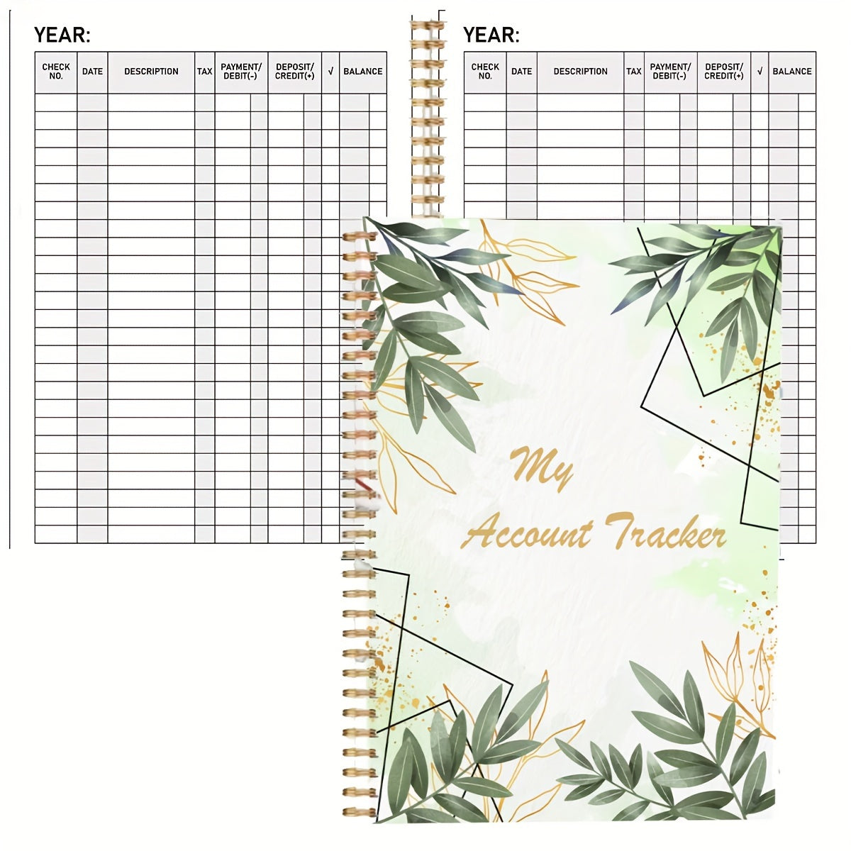 Check Register Book 100 Sheets 100g W