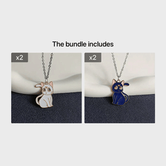 Cat Chain Necklace for Men and Women