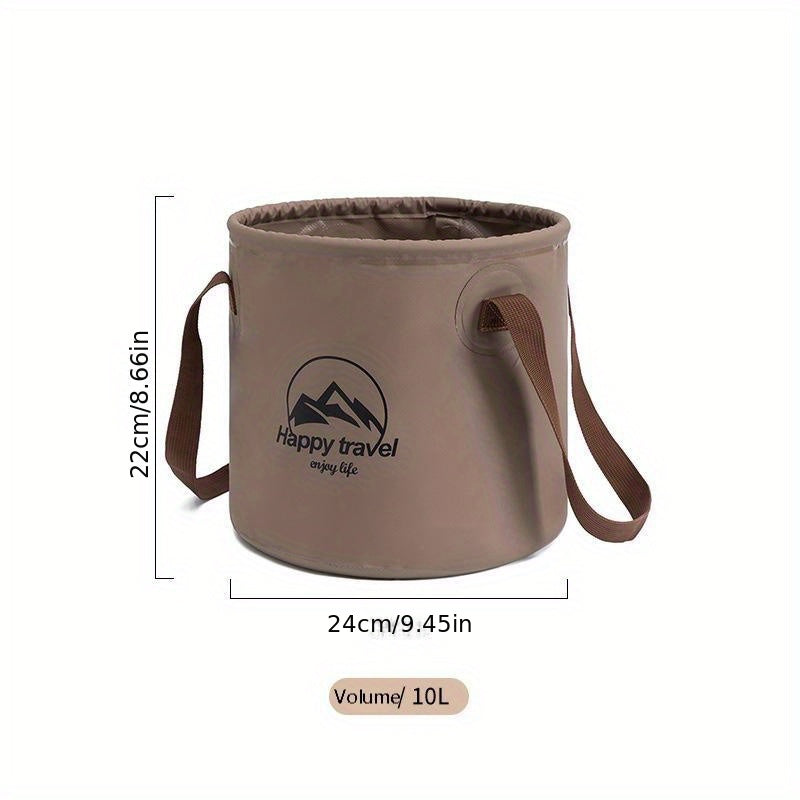 1pc Portable Foldable Bucket for Outdoor Adventures